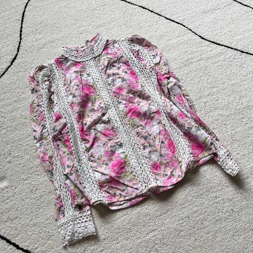 LoveShackFancy blouse S - Picture 3 of 5